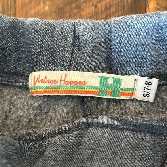 Vintage Havana Girls Drawstring Sweat Shorts Size S 7/8 - Picture 3 of 5